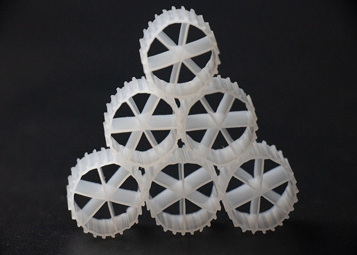 A/O-technologie Witte kleur HDPE Mbbr Carrier Rapid Biofilm