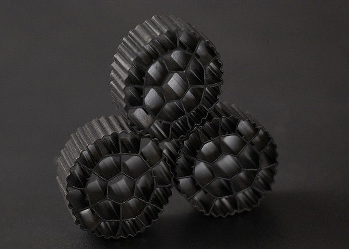 K3 Plastic Filter Media Biomedia met witte kleur en maagdelijk HDPE materiaal