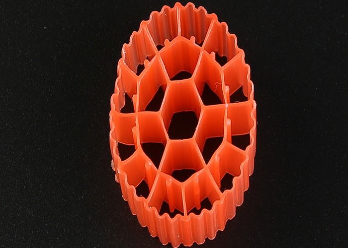 19 Holes K3 Biocell Filter Media met maagdelijk HDPE materiaal en witte kleur