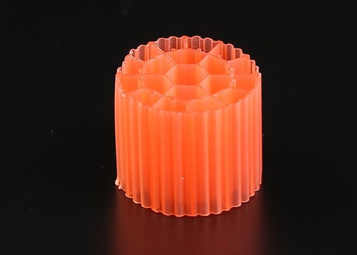 19 Holes K3 Biocell Filter Media met maagdelijk HDPE materiaal en witte kleur