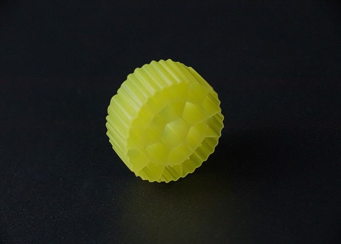 Witte kleur MBBR Filter Media K3 Bio Media Goede slagvastheid met maagdelijk HDPE