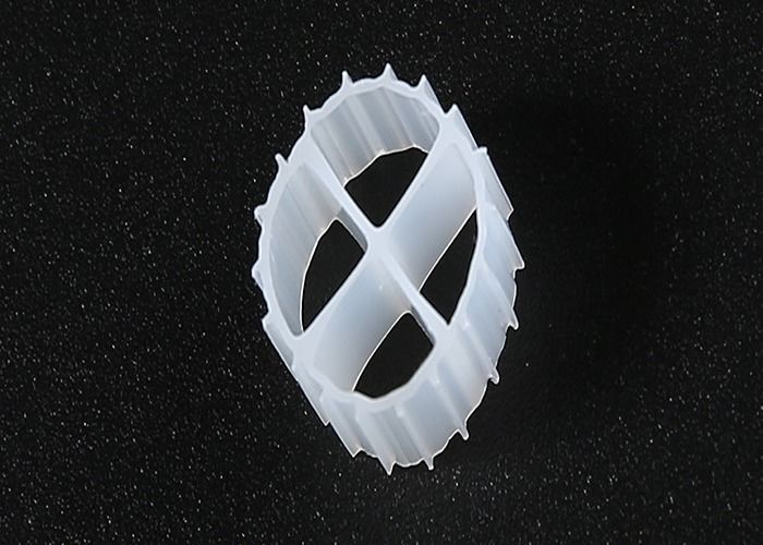 Afvalwaterzuivering Verhuizend bed Filter media biopipe Lagere energieverbruik fab media k1 11*7mm witte kleur