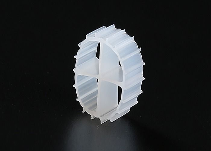 Afvalwaterzuivering Verhuizend bed Filter media biopipe Lagere energieverbruik fab media k1 11*7mm witte kleur