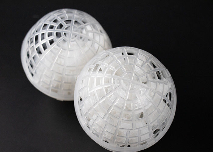 Grote bal zelfreinigende biofilmreactor Biocell Filter Media HDPE