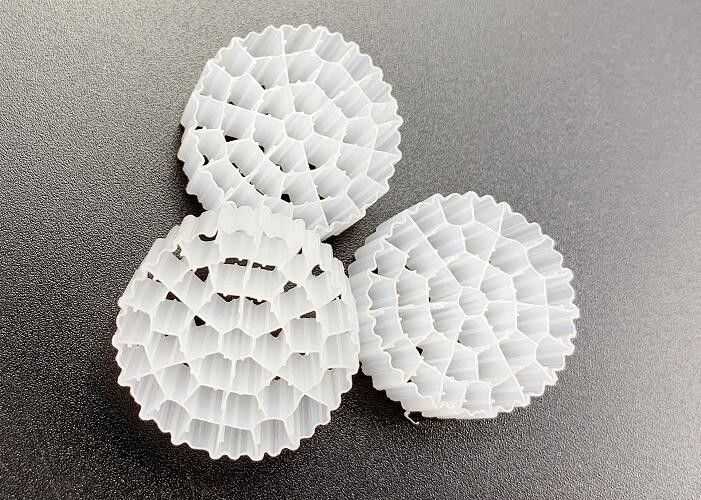 MBBR Biocell Media Witte kleur MBBR Floating Filter Media FDA Safty