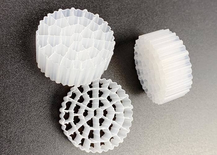 FDA Safty A/O Technology MBBR Plastic Filter Media Wit Hdpe materiaal