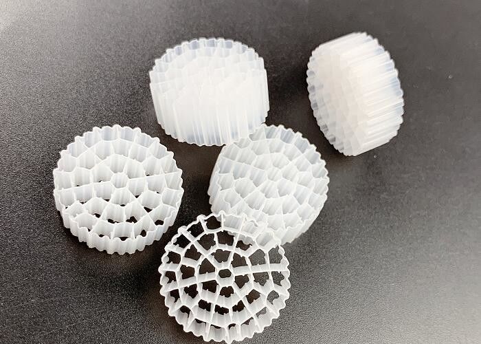 IFAS FDA Safty HDPE White Color MBBR Biocell Filter Media A/O Technologie