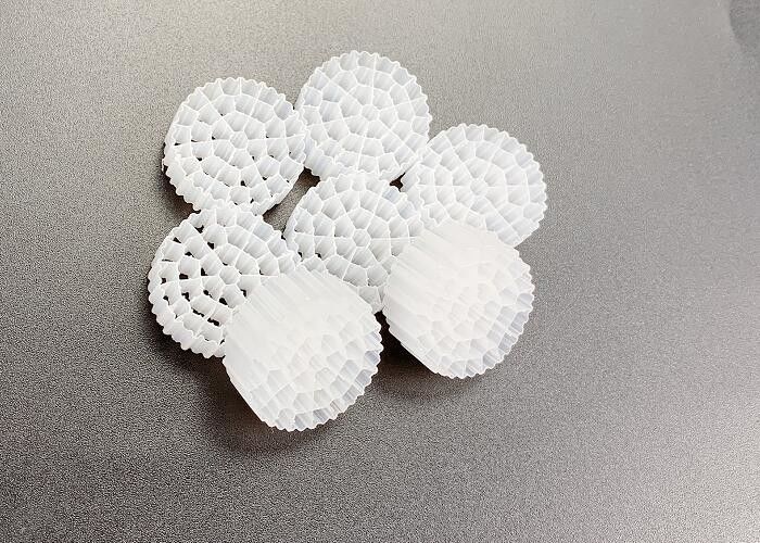 Afvalwaterfiltermedia MBBR Verhuisbaar bed Biofilmreactor HDPE