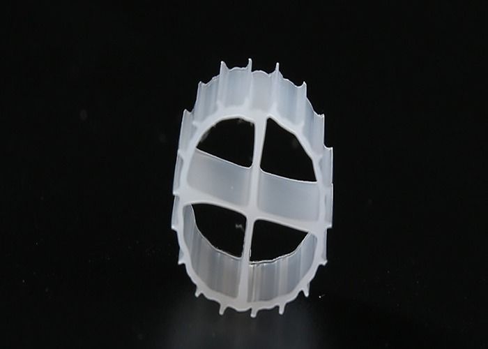 PE Schokbestendig Aquariums MBBR Filter Media witte kleur fda drager 11*7MM MBBR Biofilm Drager