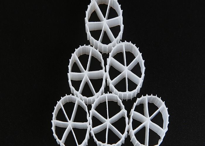 Vissenpoelen MBBR Bio Media K1 Verplaatsbaar Bed Filter Virgin HDPE Materiaal 85% Porositeit