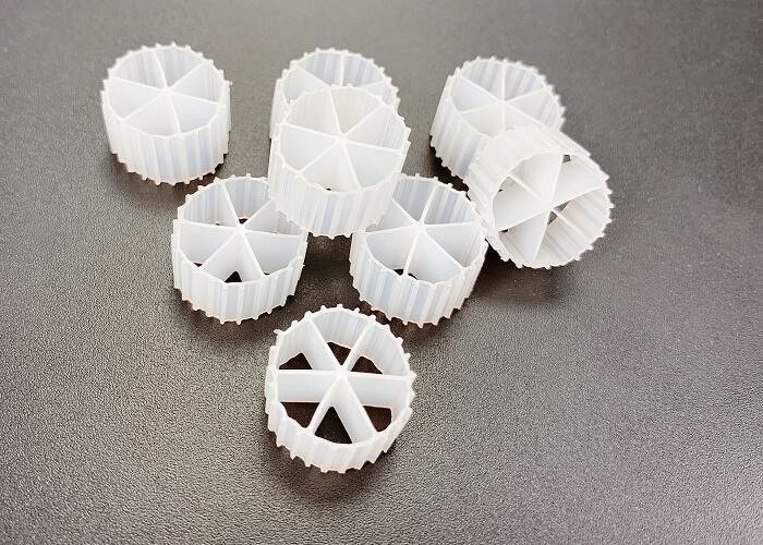 Biocell Bio Carrier PE04 6 Kamers MBBR Bio Balls Filter Media Voor Anaërobe Tank