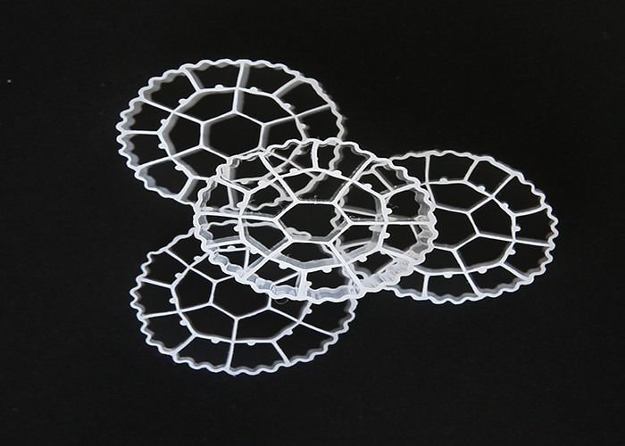 K3 Waterbehandeling MBBR Bio Media HDPE Bio Cel Colorul Plastic