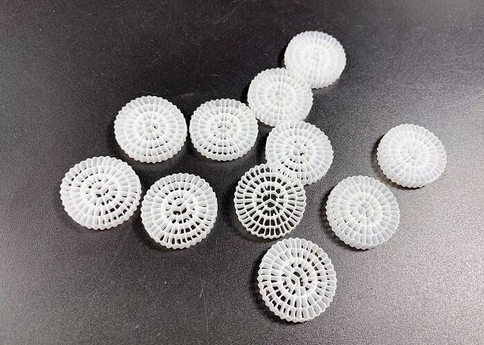 Verplaatsbaar bed Biofilmreactor MBBR Filtermedia Super-dekarbonisatie Eco-vriendelijk