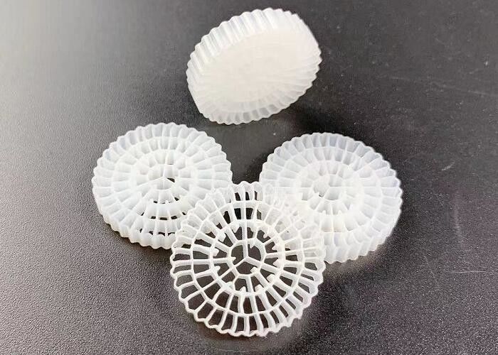 Verplaatsbaar bed Biofilmreactor MBBR Filtermedia Super-dekarbonisatie Eco-vriendelijk