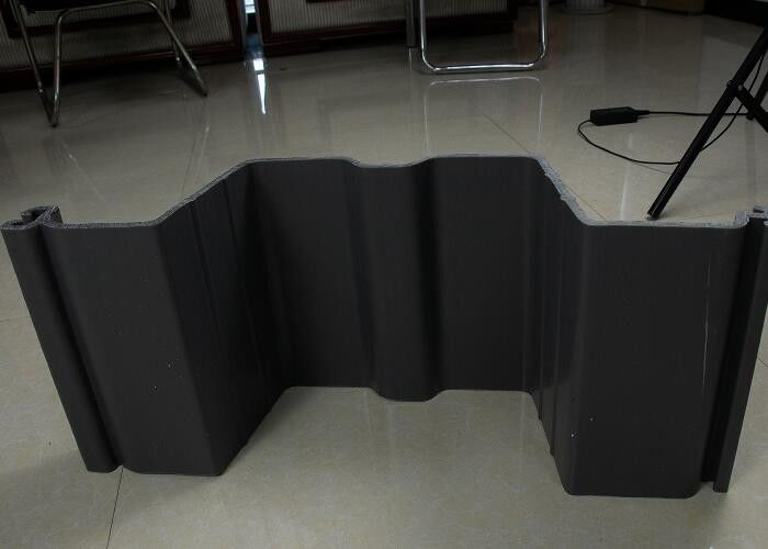 Recycled Plastic PVC Plaat Stapel Voor Water Controle Oplossing Grijze kleur