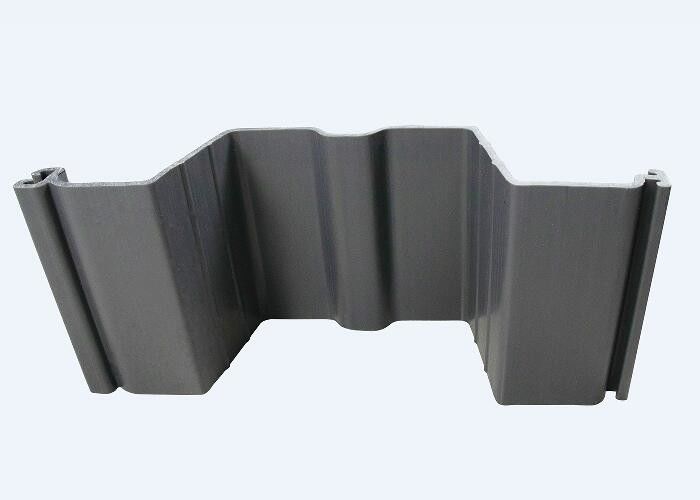 PVC-vinyl-extrusie U-type plaat Stapel Grijs 10 mm Dikte