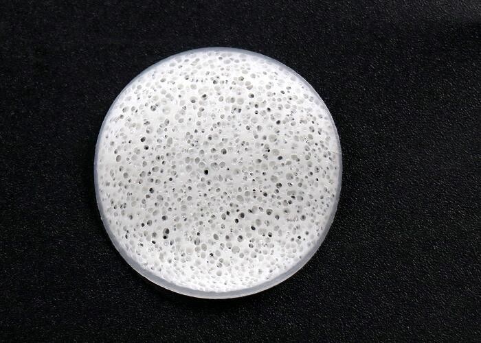Biochips Biologische Biotube Filter Media Wit Kleur Ronde Vlakke stukken